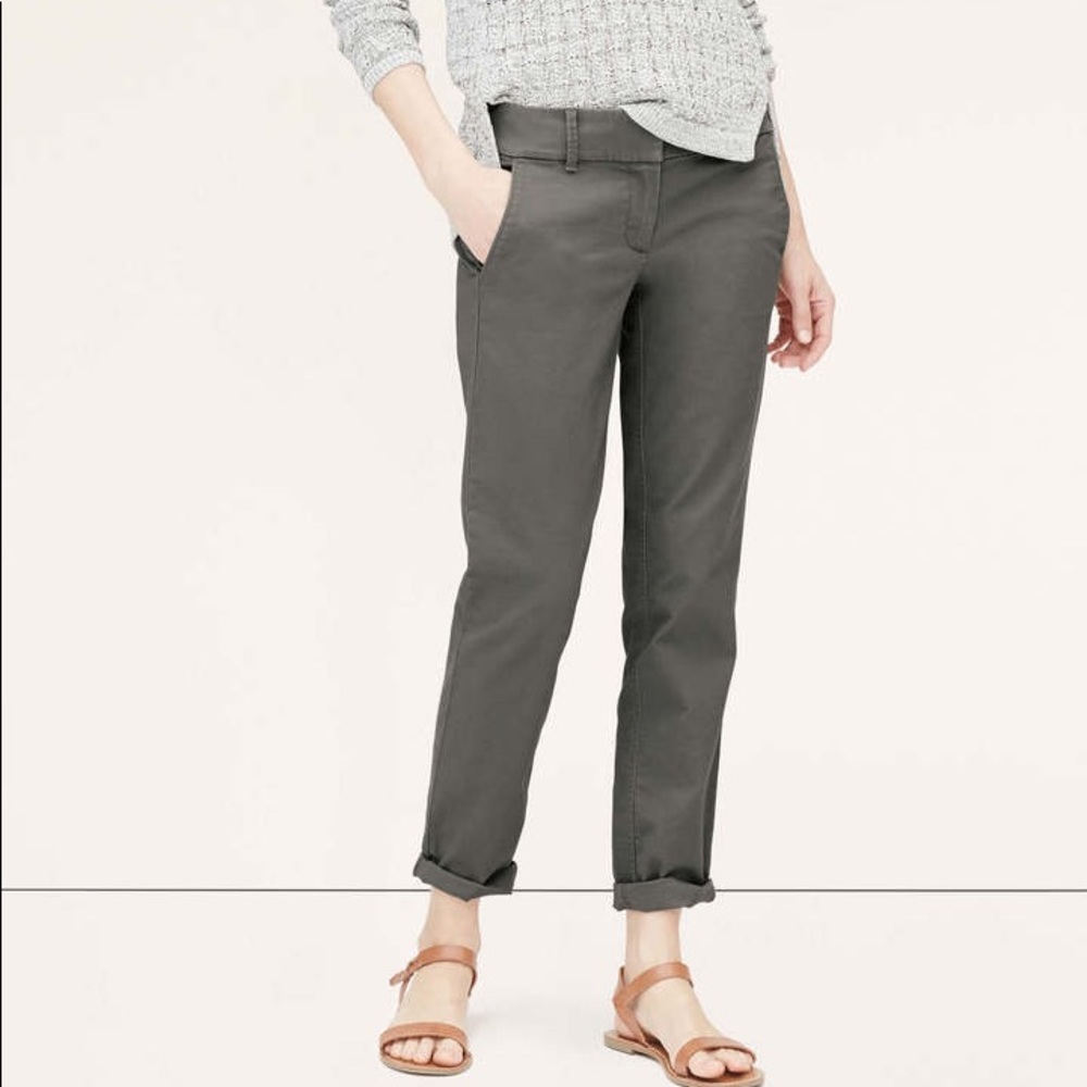 LOFT Skinny Ankle Chinos In Marisa Fit 4P